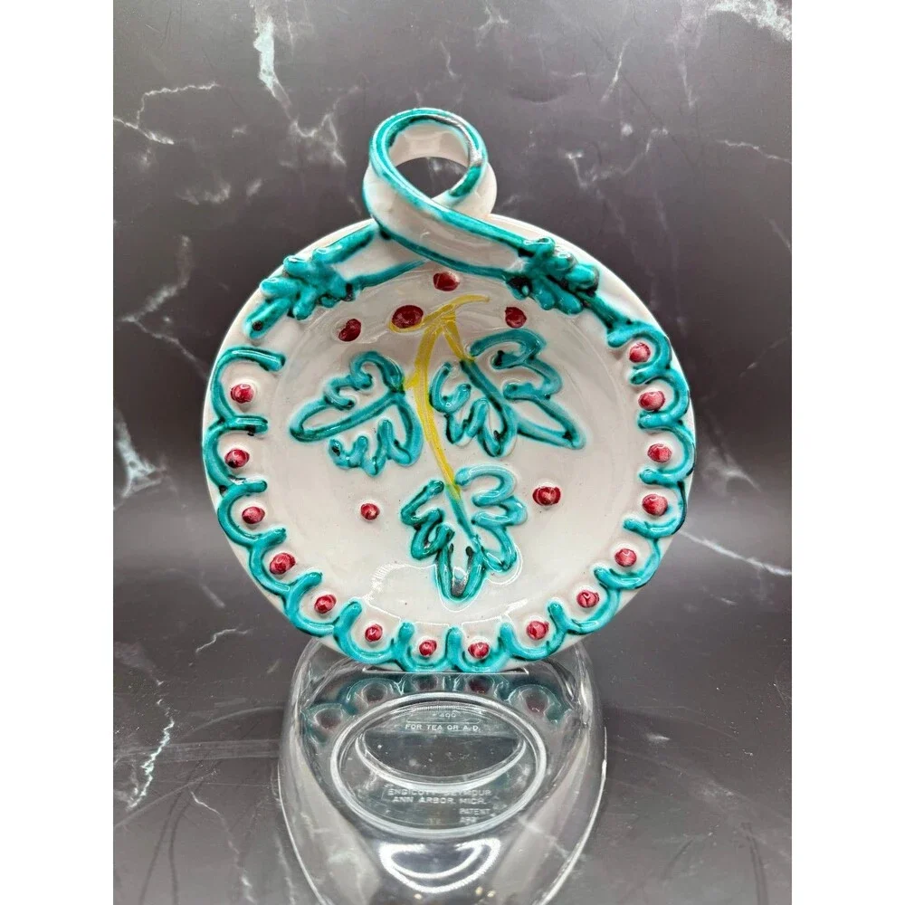 Fratelli‎ Fanciullacci Pottery Ceramic Candy/Nut Bowl Dish Italy